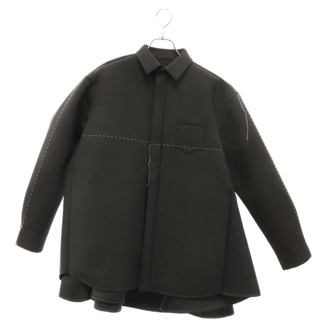 sacai(サカイ)のSacai サカイ 23AW Suiting Bonding Dress スーチング ボンディング ドレス ベストドッキング ジャケット レディース 23‐07024 ブラック レディースのジャケット/アウター(その他)の商品写真