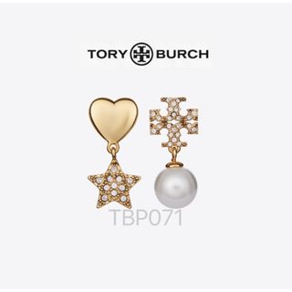 トリーバーチ(Tory Burch)のTBP071S1トリーバーチTory Burch   星　ハート　ピアス(ピアス)