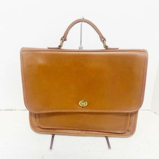 コーチ(COACH)のCOACH(コーチ) ビジネスバッグ - 5181 ブラウン 本体ロックなし レザー(ビジネスバッグ)