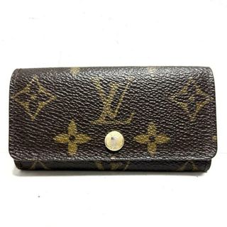 ルイヴィトン(LOUIS VUITTON)のLOUIS VUITTON(ルイヴィトン) キーケース モノグラム ミュルティクレ4 M62631 - モノグラム･キャンバス(キーケース)