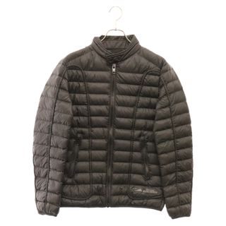 ディーゼル(DIESEL)のDIESEL ディーゼル W-HAWK-NW 中綿入りナイロンキルティングジャケット ブラック(フライトジャケット)