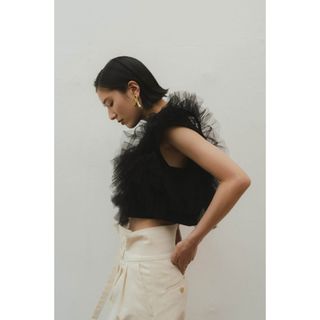 ステュディオス(STUDIOUS)のknuth marf🖤docking tulle tops 美品　完売品(タンクトップ)