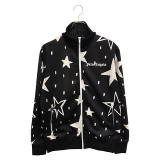 Palm Angels パームエンジェルス 21AW NIGHT SKY TRACK JACKET ナイトスカイ トラックジャケット ブラック PMBD001F21FAB003(フライトジャケット)