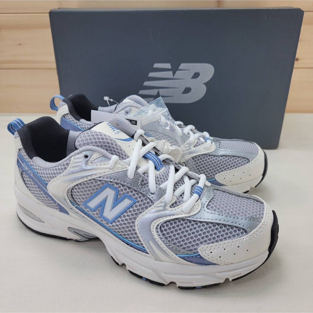 New Balance(ニューバランス)のニューバランス MR530KC  シルバー グレー/ブルー 22.5㎝ レディースの靴/シューズ(スニーカー)の商品写真