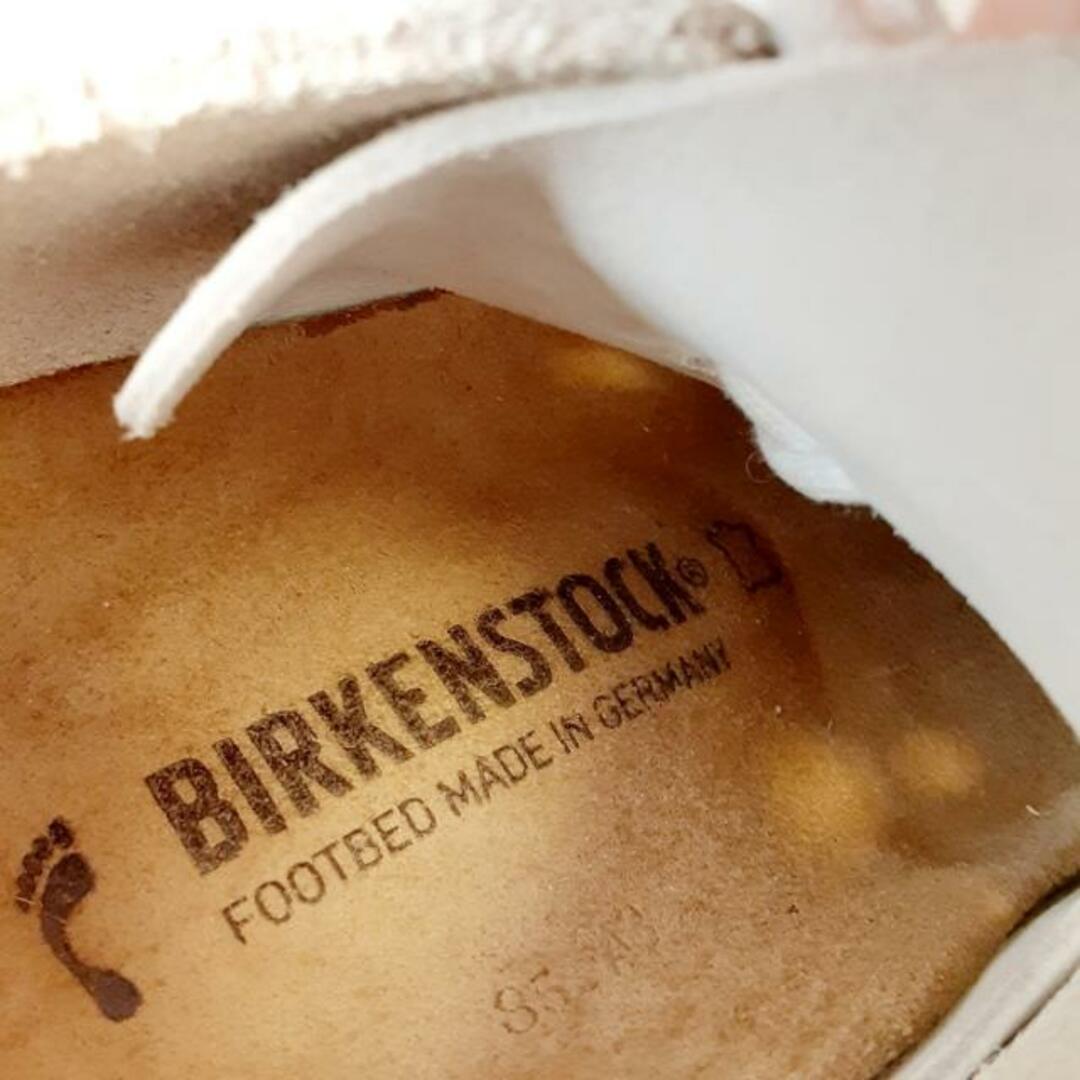 BIRKENSTOCK(ビルケンシュトック)のBIRKEN STOCK(ビルケンシュトック) シューズ 38 レディース - 白×ライトグレー レザー×スエード レディースの靴/シューズ(その他)の商品写真