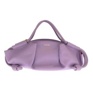 ロエベ(LOEWE)のLOEWE(ロエベ) ハンドバッグ美品  パセオバッグ スモール A709P48X02 ロックローズ(ライトパープル) シャイニーナパカーフ(ハンドバッグ)