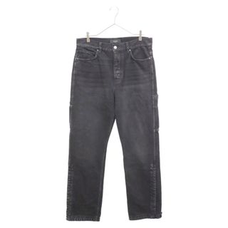 アミリ(AMIRI)のAMIRI アミリ 23SS STACK WORKMAN JEAN スタックワークマン ジーンズ ブラックデニム SS23MDF007(デニム/ジーンズ)