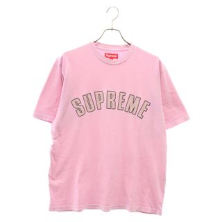 シュプリーム(Supreme)のSUPREME シュプリーム 24SS Cracked Arc S/S Top クラックド アーチロゴ エスエス トップ 半袖 Tシャツ カットソー ピンク(Tシャツ/カットソー(半袖/袖なし))