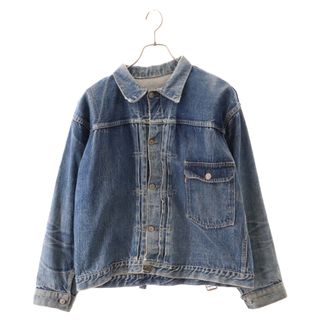 リーバイス(Levi's)のLevi's リーバイス 40S VINTAGE 506EXX 1st Denim Jacket T-BACK ヴィンテージ Tバック ファースト 針刺しシンチバック 片面タブ ボタン裏刻印ツープロング デニム ジャケット(Gジャン/デニムジャケット)