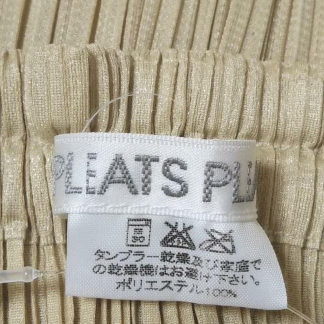 PLEATS PLEASE ISSEY MIYAKE(プリーツプリーズイッセイミヤケ)のPLEATS PLEASE(プリーツプリーズ) ロングスカート サイズ1 S レディース美品  - ライトイエロー プリーツ/ウエストゴム ポリエステル レディースのスカート(ロングスカート)の商品写真