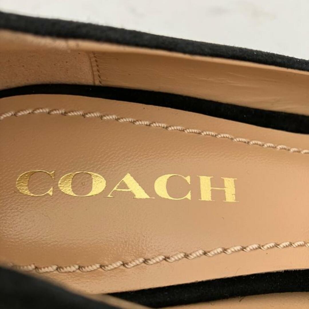 COACH(コーチ)のコーチ パンプス 7 C レディース - 黒 レディースの靴/シューズ(ハイヒール/パンプス)の商品写真