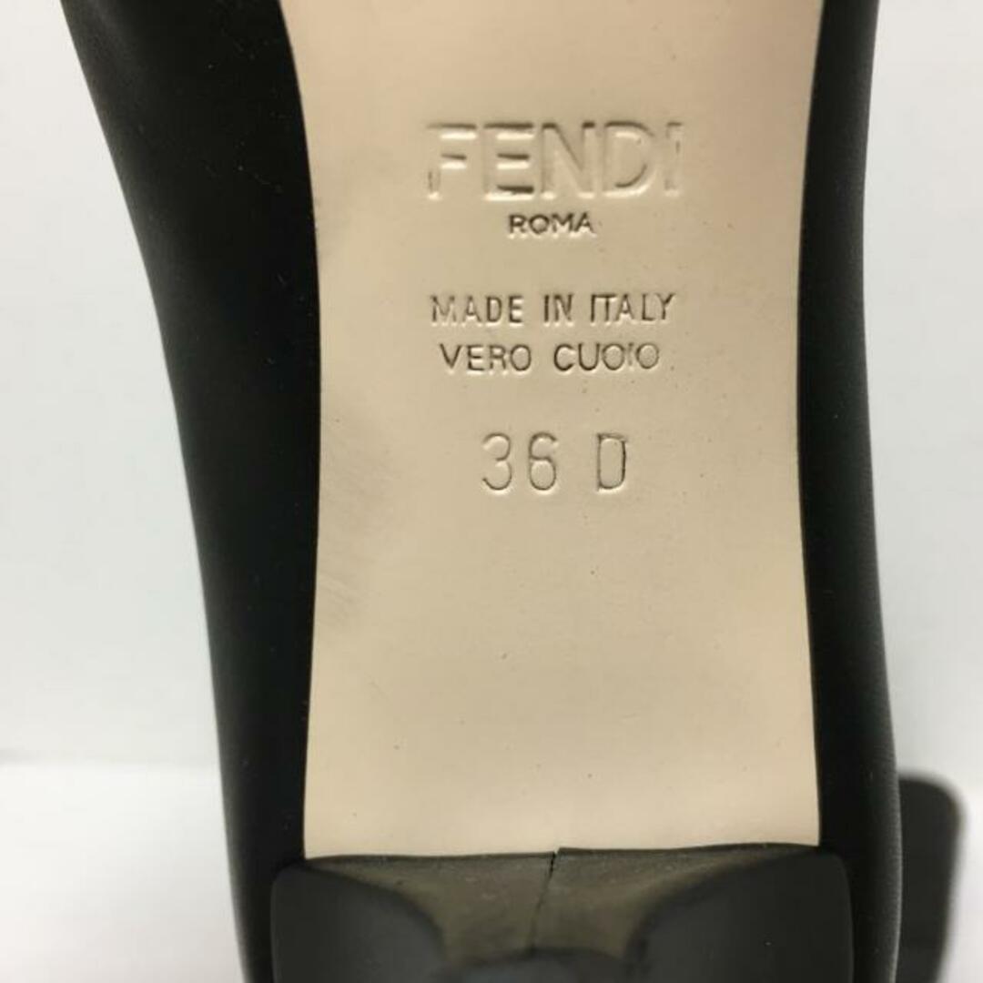 FENDI(フェンディ)のフェンディ ブーツ 36D レディース 黒 レディースの靴/シューズ(ブーツ)の商品写真