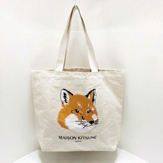 メゾンキツネ(MAISON KITSUNE')のメゾンキツネ トートバッグ美品  -(トートバッグ)