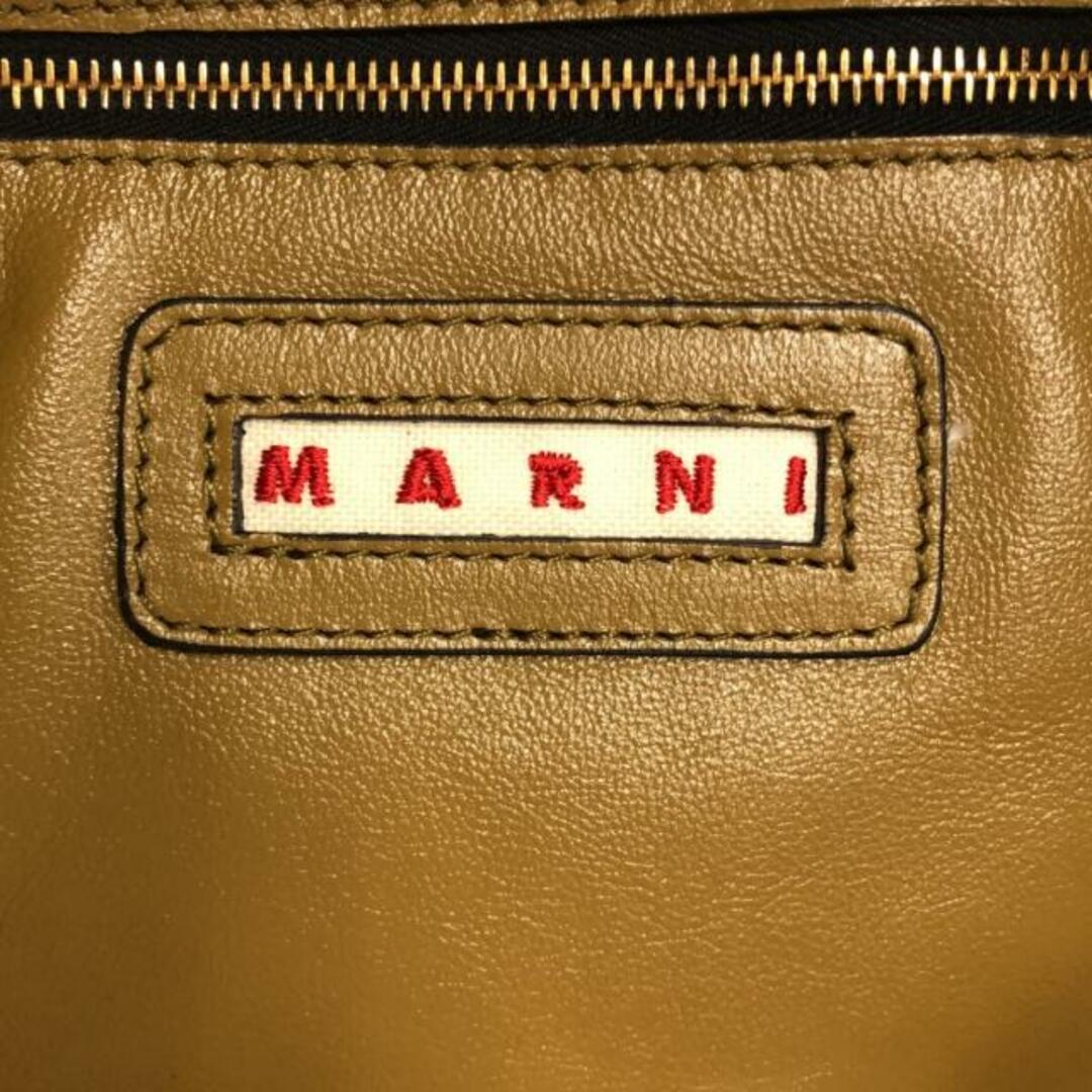 Marni(マルニ)のMARNI(マルニ) トートバッグ SHMP0018Q8 イエロー×カーキ レザー レディースのバッグ(トートバッグ)の商品写真