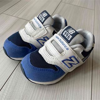 キュウキュウロク(996（New Balance）)のニューバランス 13cm IZ996 XJ3 ブルー(スニーカー)