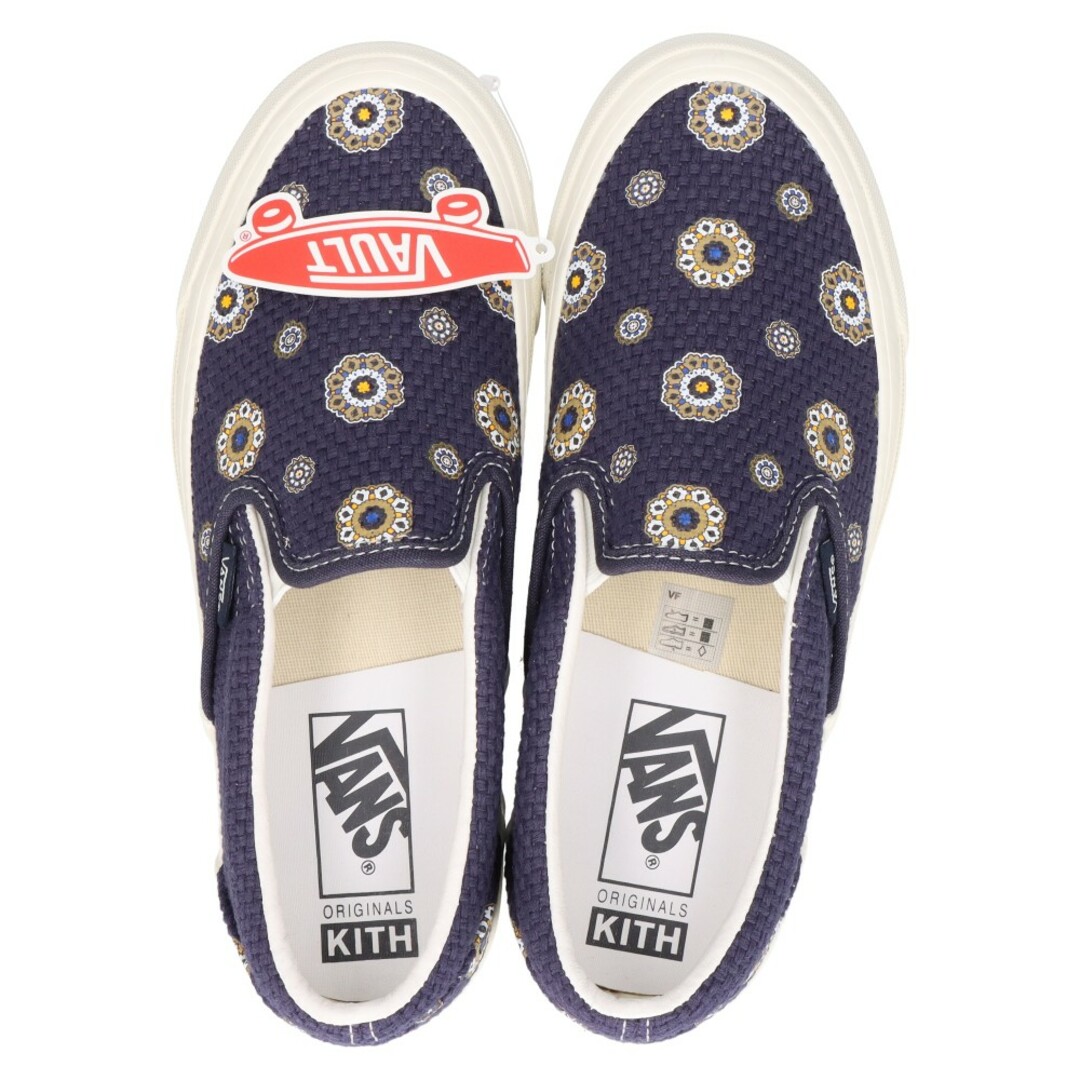 KITH キス ×Vans OG Classic Slip-On LX Medallion バンズ OG クラシックスリッポン LX メダリオン スニーカー ネイビー レディースの靴/シューズ(スニーカー)の商品写真