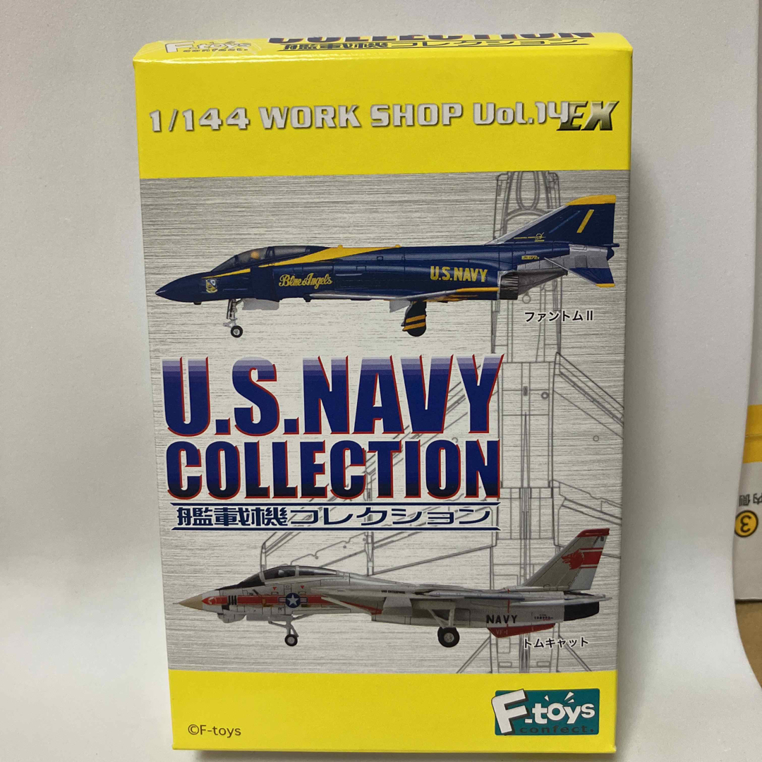 F-toys Confect(エフトイズコンフェクト)のF-14A トムキャット 1/144 VF-1 空母エンタープライズ搭載 73年 エンタメ/ホビーのおもちゃ/ぬいぐるみ(模型/プラモデル)の商品写真