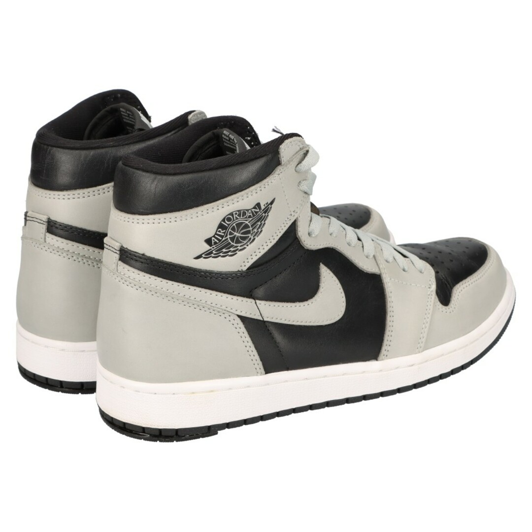 NIKE(ナイキ)のNIKE ナイキ AIR JORDAN 1 RETRO HIGH OG SHADOW 2.0 エアジョーダン1 シャドウ 2.0 ハイカットスニーカー グレー/ブラック US10.5/28.5cm 555088-035 メンズの靴/シューズ(スニーカー)の商品写真