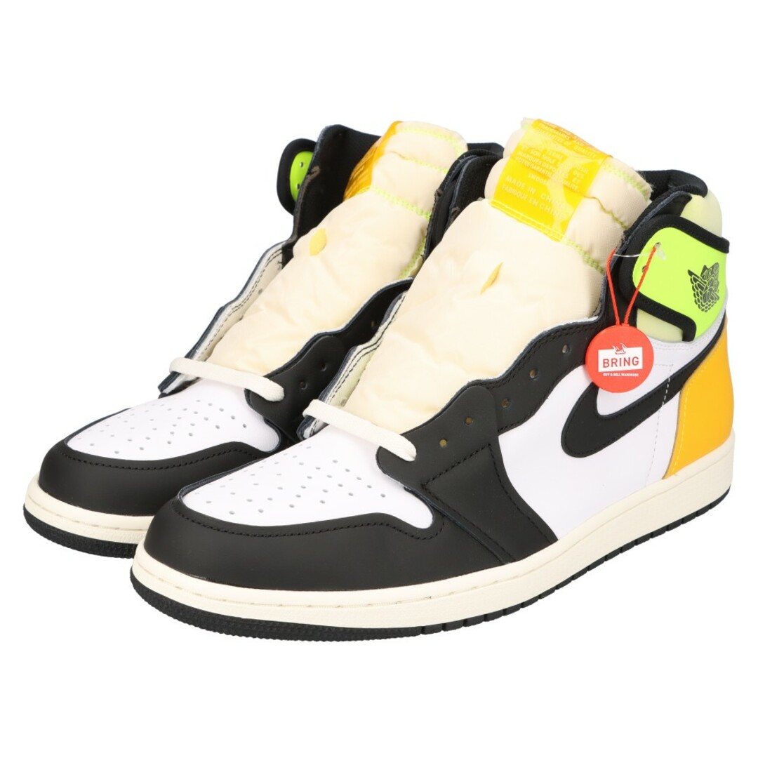 NIKE(ナイキ)のNIKE ナイキ AIR JORDAN 1 RETRO HIGH OG Volt Gold 555088-118 エアジョーダン1 ボルト ハイカットスニーカー ホワイト/イエロー US13/31cm メンズの靴/シューズ(スニーカー)の商品写真