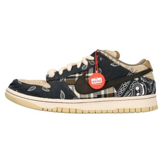 ナイキ(NIKE)のNIKE SB ナイキエスビー ×TRAVIS SCOTT SB DUNK LOW PRM QS Cactus Jack CT5053-001 トラビススコット SBダンクロー カクタスジャック ローカットスニーカー US10/28cm(スニーカー)