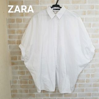 ZARA - 【本日削除/最終値下】ZARA オーバーサイズバックオープンシャツ