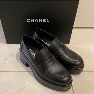 シャネル(CHANEL)のCHANEL ローファー シャネル　厚底ローファー(ローファー/革靴)