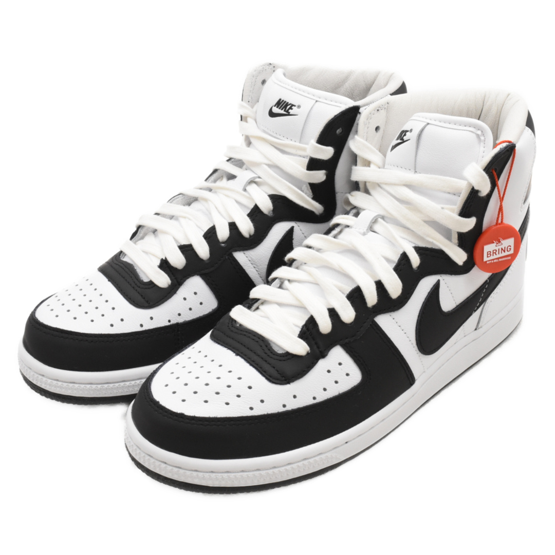 NIKE(ナイキ)のNIKE ナイキ ×COMME des GARCONS TERMINATOR HIGH SP CDG コムデギャルソン ターミネーター ハイカットスニーカー ホワイト/ブラック US9/27.0cm FD4159-101 メンズの靴/シューズ(スニーカー)の商品写真