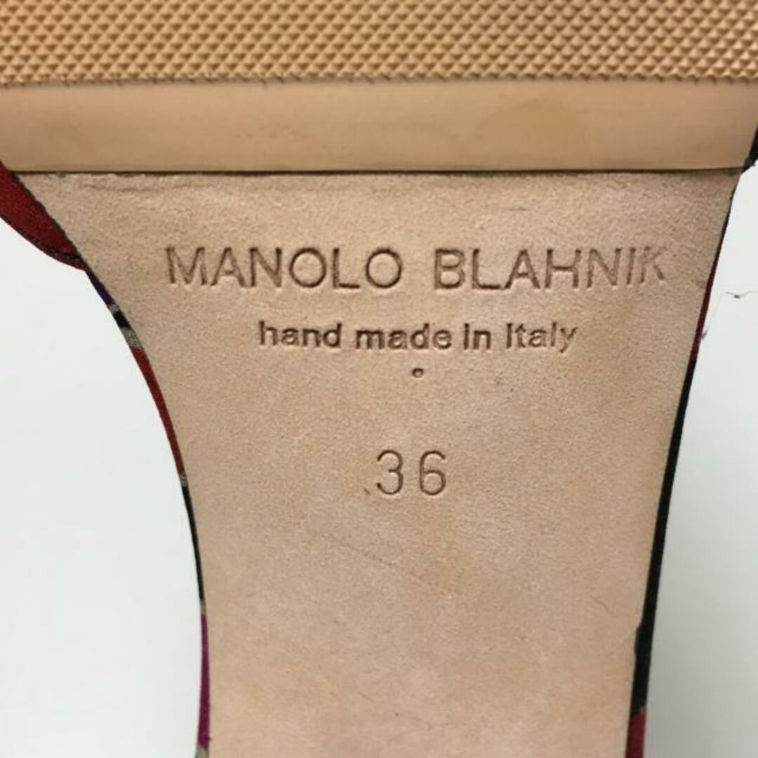MANOLO BLAHNIK(マノロブラニク)のマノロブラニク サンダル 36 レディース - レディースの靴/シューズ(サンダル)の商品写真