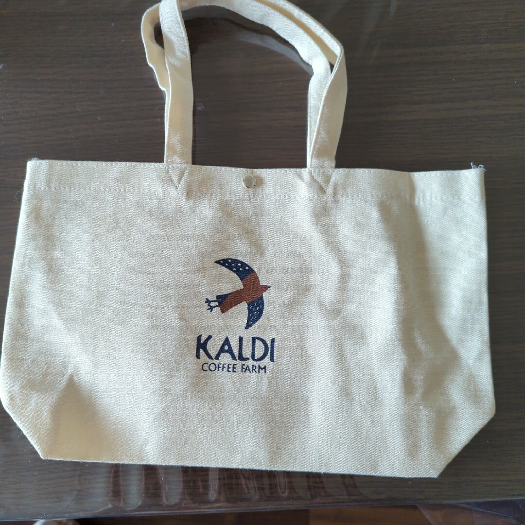 KALDI(カルディ)のKALDI コーヒーファーム　トートバッグ　新品未使用品 エンタメ/ホビーのコレクション(その他)の商品写真