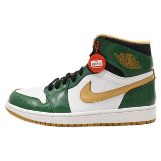 ナイキ(NIKE)のNIKE ナイキ AIR JORDAN 1 RETRO HIGH OG CELTICS エア ジョーダン1レトロ セルティックス ハイカットスニーカー グリーン US9 555088-315(スニーカー)