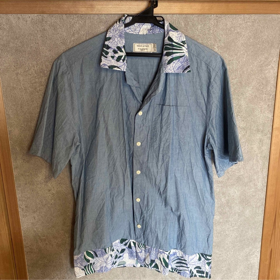 MAISON KITSUNE'(メゾンキツネ)のメゾンキツネ　シャツ　オープンカラーシャツ　アロハシャツ メンズのトップス(シャツ)の商品写真
