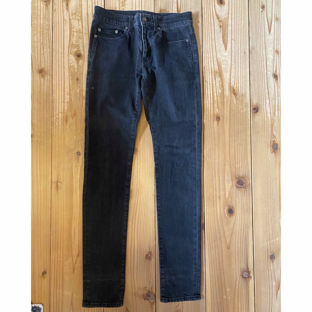 SAINT LAURENT - サンローラン デニム 黒デニム スキニーパンツ SAINT LAURENT - サンローラン デニム 黒デニム スキニーパンツ