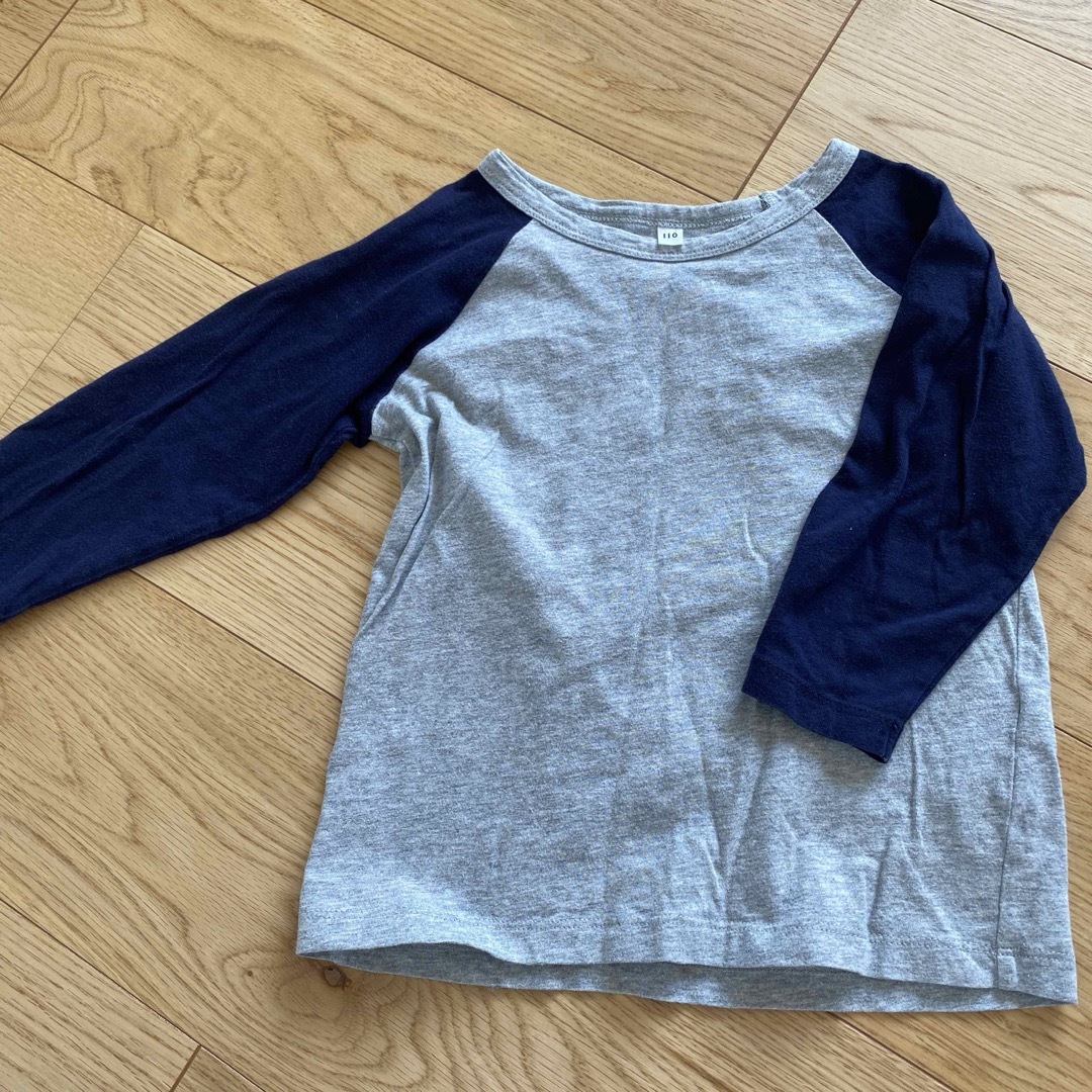 MUJI (無印良品)(ムジルシリョウヒン)の無印良品 カットソー キッズ/ベビー/マタニティのキッズ服男の子用(90cm~)(Tシャツ/カットソー)の商品写真