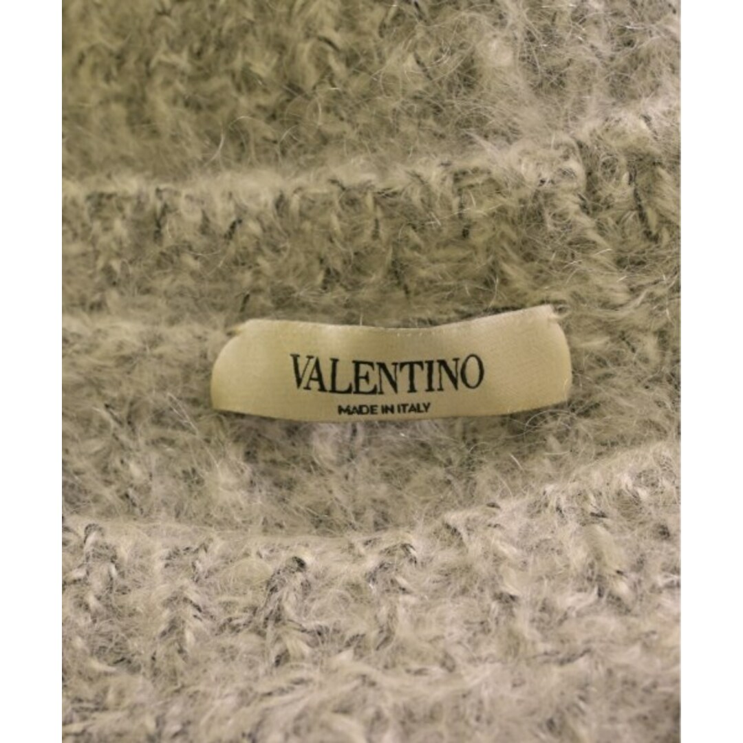 VALENTINO(ヴァレンティノ)のVALENTINO ヴァレンティノ ニット・セーター XL グレー 【古着】【中古】 メンズのトップス(ニット/セーター)の商品写真