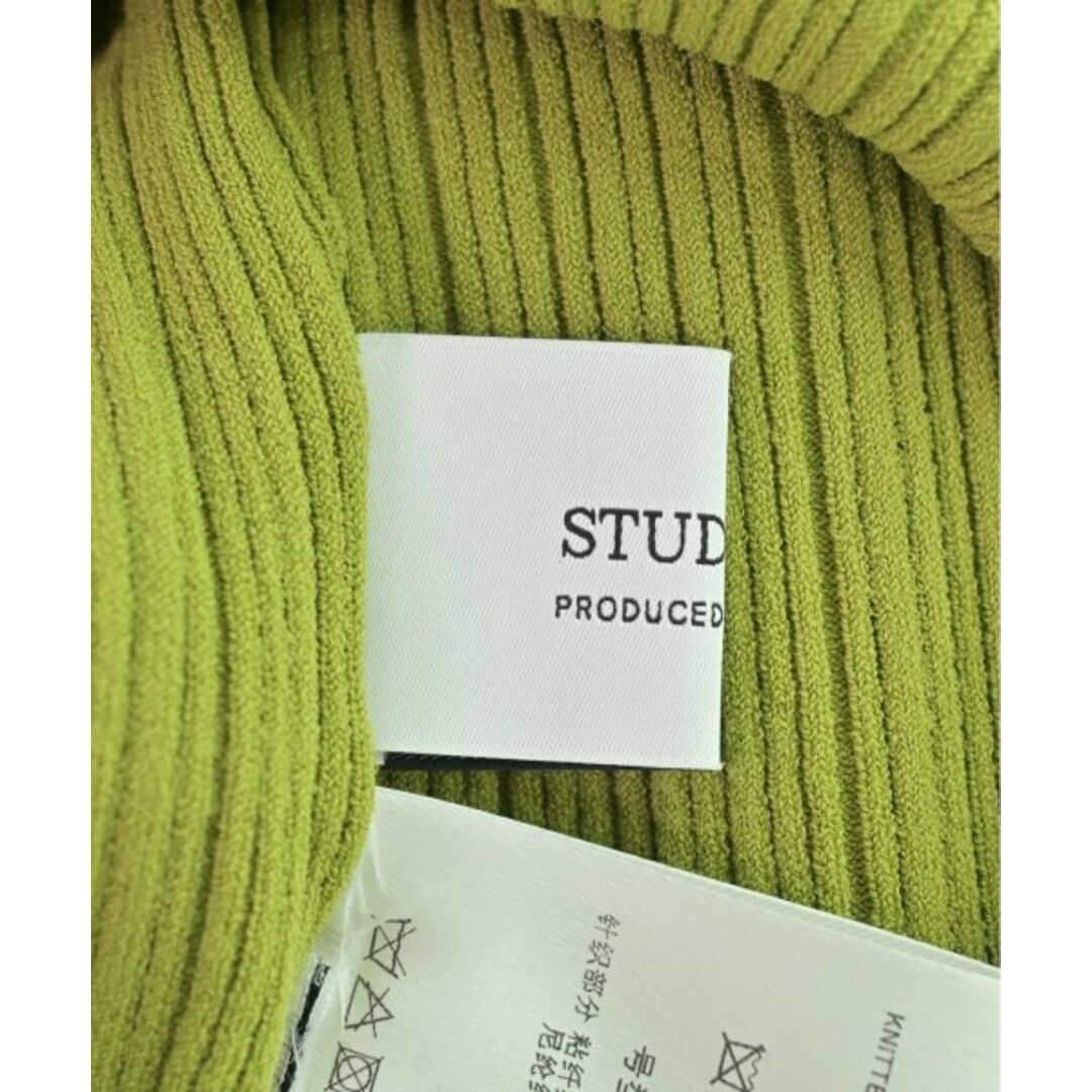 STUDIOUS(ステュディオス)のSTUDIOUS ステュディオス ニット・セーター 0(XS位) 緑 【古着】【中古】 レディースのトップス(ニット/セーター)の商品写真