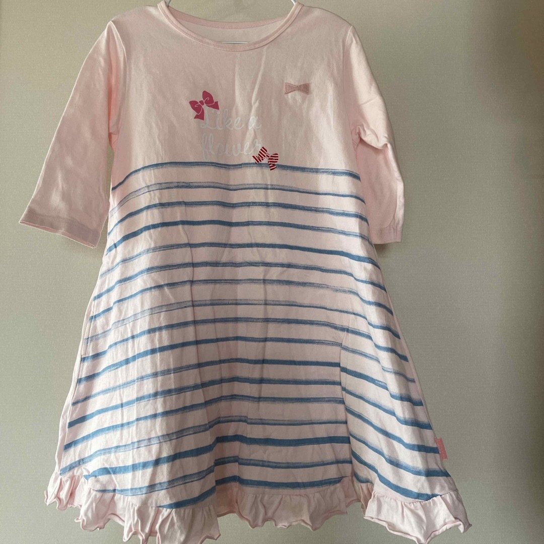 ベルメゾン(ベルメゾン)のチュニック　ワンピース キッズ/ベビー/マタニティのキッズ服女の子用(90cm~)(ワンピース)の商品写真