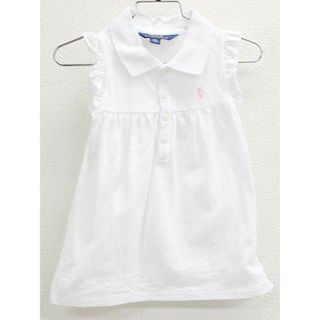 ラルフローレン(Ralph Lauren)の◇ラルフローレン/Ralph Lauren◇115cm ノースリーブポロシャツ 白【中古】子供服 キッズ kids 女の子 夏 926032 tops(その他)