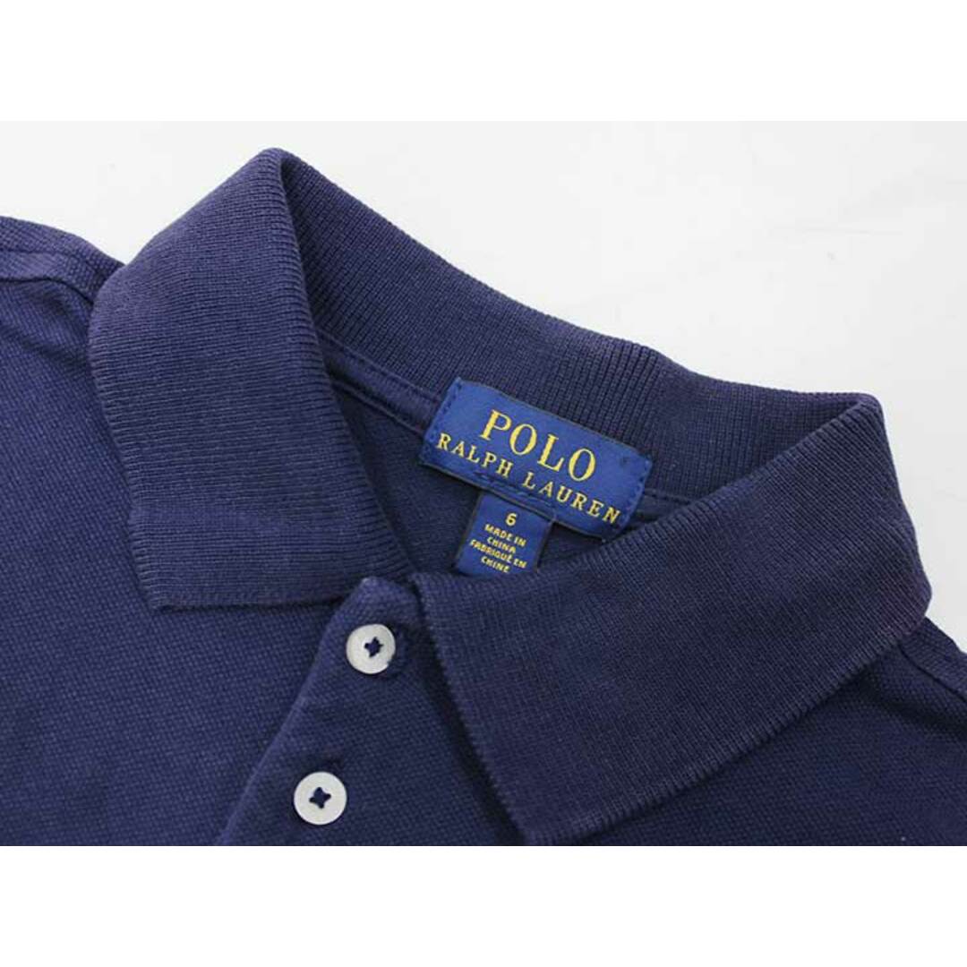 Ralph Lauren(ラルフローレン)の◇ラルフローレン/Ralph Lauren◇120cm 半袖ポロシャツ 紺×マルチカラー【中古】子供服 キッズ kids 女の子 夏 926032 tops キッズ/ベビー/マタニティのベビー服(~85cm)(その他)の商品写真