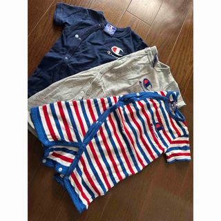 チャンピオン(Champion)のChampion 60センチ 3点セット(ロンパース)