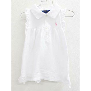 ラルフローレン(Ralph Lauren)の◇ラルフローレン/Ralph Lauren◇120cm ノースリーブポロシャツ 白【中古】子供服 キッズ kids 女の子 夏 926032 tops(その他)