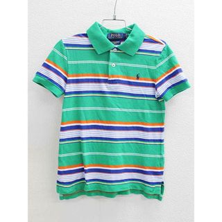 ラルフローレン(Ralph Lauren)の◇ラルフローレン/Ralph Lauren◇120cm 半袖ポロシャツ 緑×マルチカラー【中古】子供服 キッズ kids 男の子 夏 926032 tops(その他)