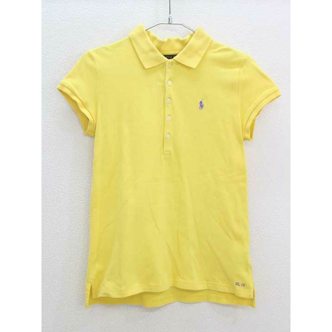 Ralph Lauren(ラルフローレン)の■ラルフローレン/Ralph Lauren■150cm 半袖ポロシャツ 黄色【中古】子供服 キッズ kids ジュニア 女の子 夏 916032 tops キッズ/ベビー/マタニティのベビー服(~85cm)(その他)の商品写真