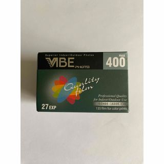 シネフィルム、カラーネガ　VIBE MAX400　27枚撮り1本(フィルムカメラ)