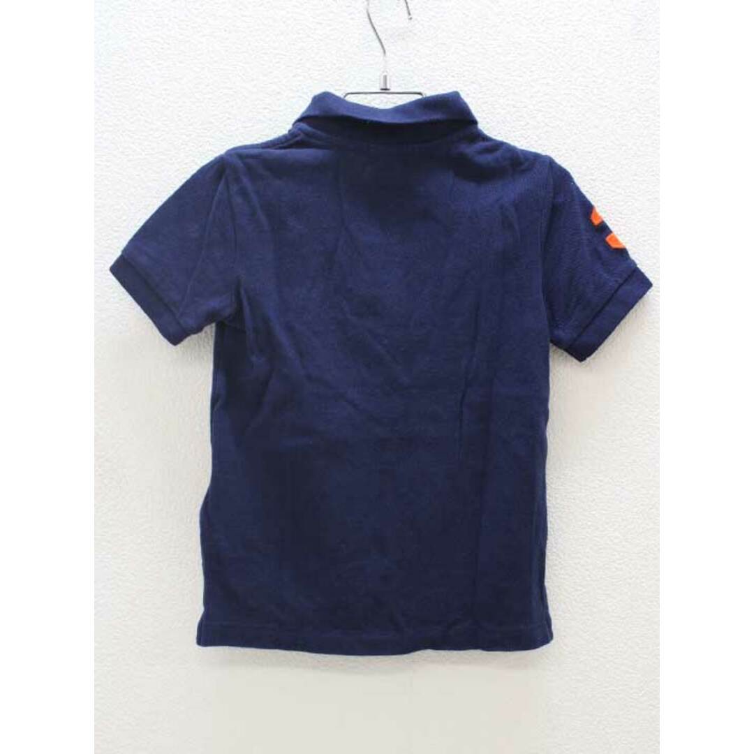 Ralph Lauren(ラルフローレン)の▽ラルフローレン/Ralph Lauren▽100cm 半袖ポロシャツ 紺×オレンジ【中古】子供服 キッズ kids 男の子 夏 625032 tops キッズ/ベビー/マタニティのベビー服(~85cm)(その他)の商品写真