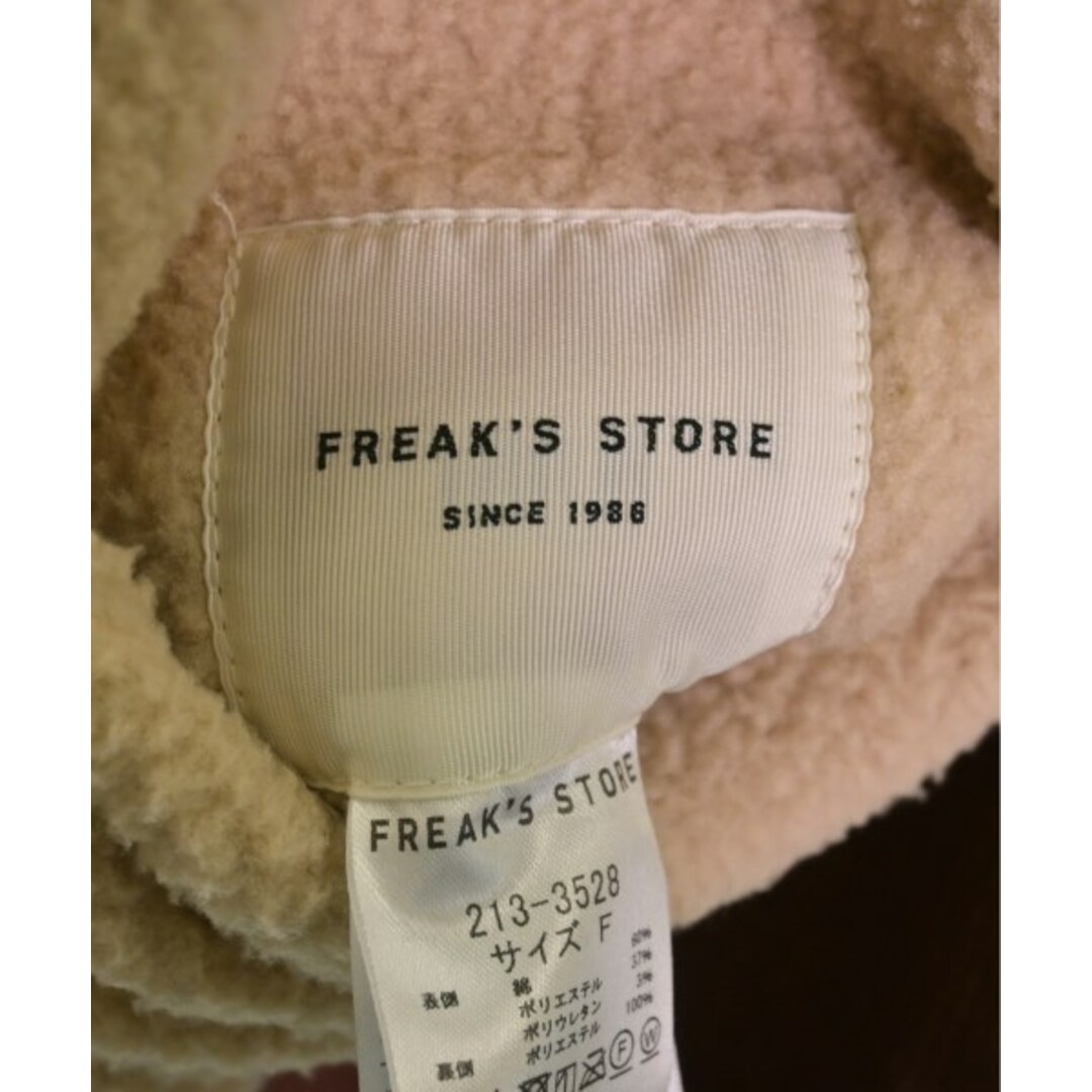 FREAK'S STORE(フリークスストア)のFREAK'S STORE フリークスストア ブルゾン（その他） F 茶 【古着】【中古】 レディースのジャケット/アウター(その他)の商品写真