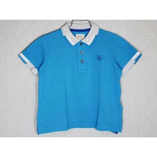 アルマーニ(Armani)の[アルマーニ ジュニア/Armani Junior]106cm 半袖ポロシャツ ブルー×グレー【中古】子供服 キッズ kids 男の子 夏 225032 tops(その他)