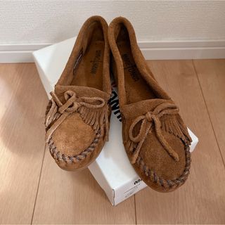 ミネトンカ(Minnetonka)の未使用☆ミネトンカ モカシン サイズ6 23cm(スリッポン/モカシン)