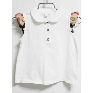 バーバリー(BURBERRY)の‡バーバリー/BURBERRY‡92cm ノースリーブポロシャツ 白系【中古】子供服 キッズ kids 女の子 夏 124032 tops(その他)