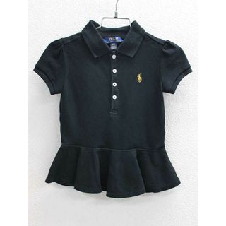 ラルフローレン(Ralph Lauren)の◇ラルフローレン/Ralph Lauren◇110cm 半袖ポロシャツ 黒【中古】子供服 キッズ kids 女の子 夏 926032 tops(その他)