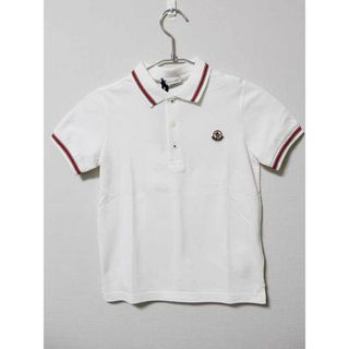 モンクレール(MONCLER)の新品 未使用品《モンクレール/Moncler》130cm 半袖ポロシャツ 白 子供服 キッズ kids 男の子 夏 325032 tops(その他)